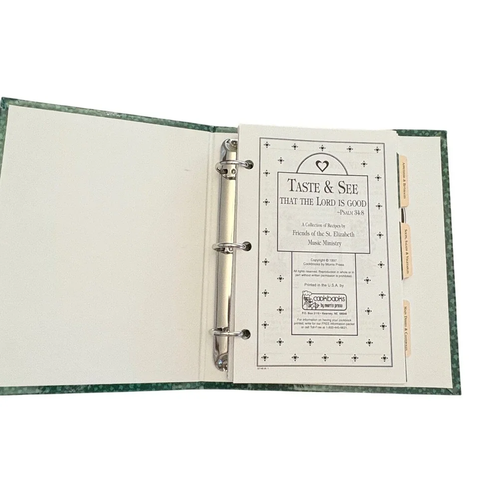 Taste‎ & See St Elizabeth Community Cookbook Altadena CA 1997 Catholic Church